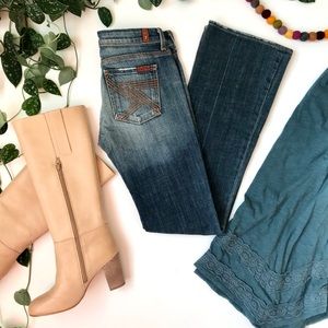 7 For All Mankind Bootcut Jeans